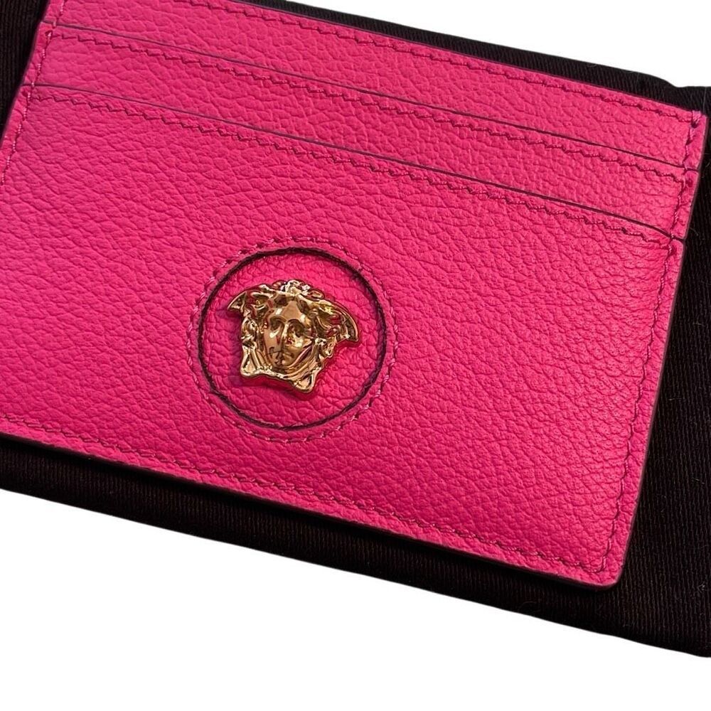 Versace Authentic Leather Medusa Card Holder - Picture 8 of 10